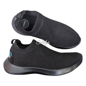 Vessi Black Slip-On Athletic Shoes